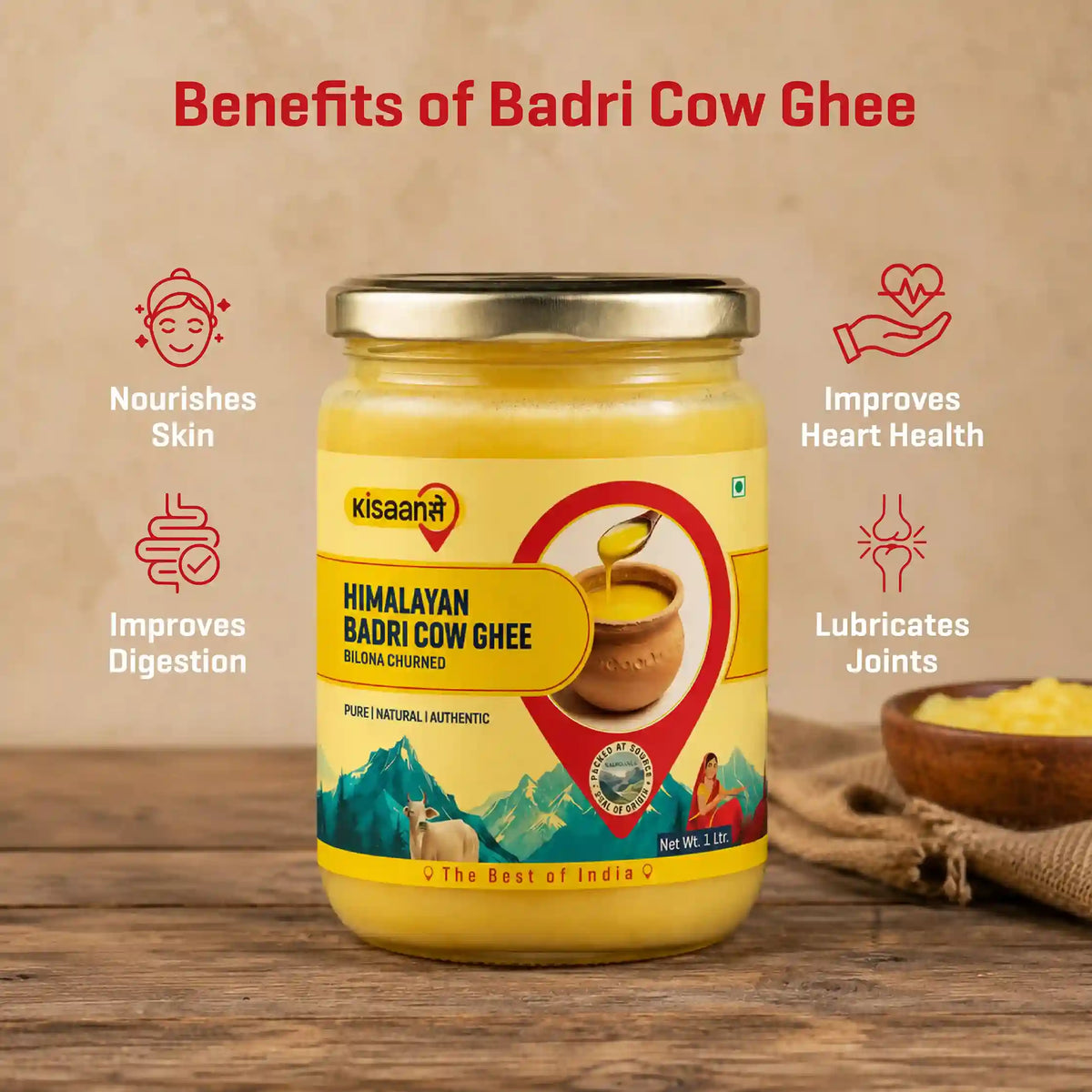 Himalayan Badri Cow Ghee