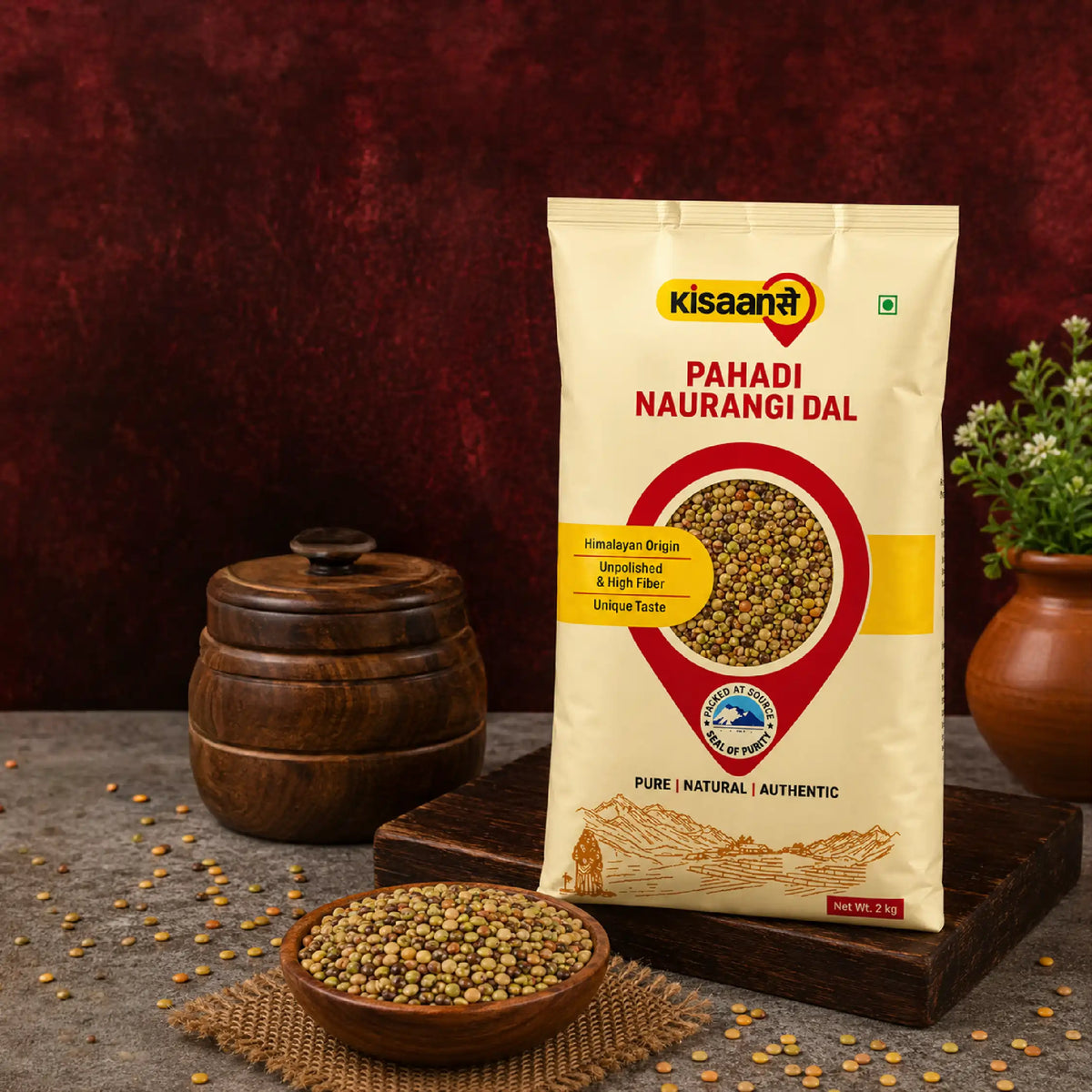 Himalayan Pahadi Naurangi Dal