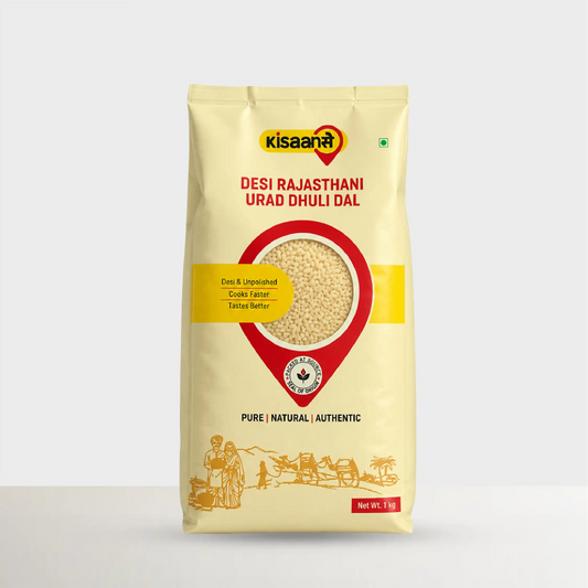 Desi Rajasthani Urad Dhuli Dal