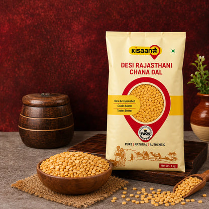 Desi Rajasthani Chana Dal