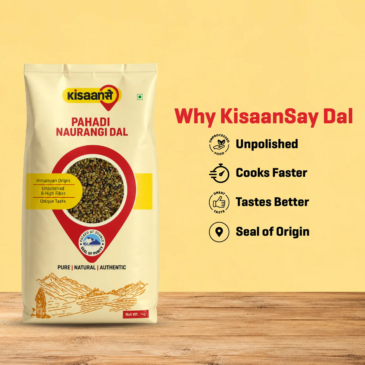 Himalayan Pahadi Naurangi Dal