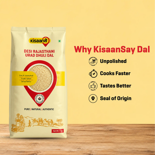 Desi Rajasthani Urad Dhuli Dal