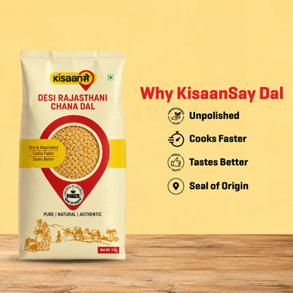 Desi Rajasthani Chana Dal