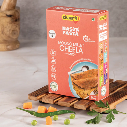 Nasta Fasta Moong-Millet Cheela Mix