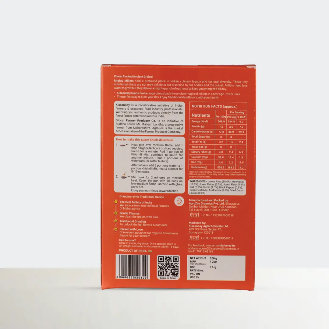 Nasta Fasta Jowar Khichdi Mix