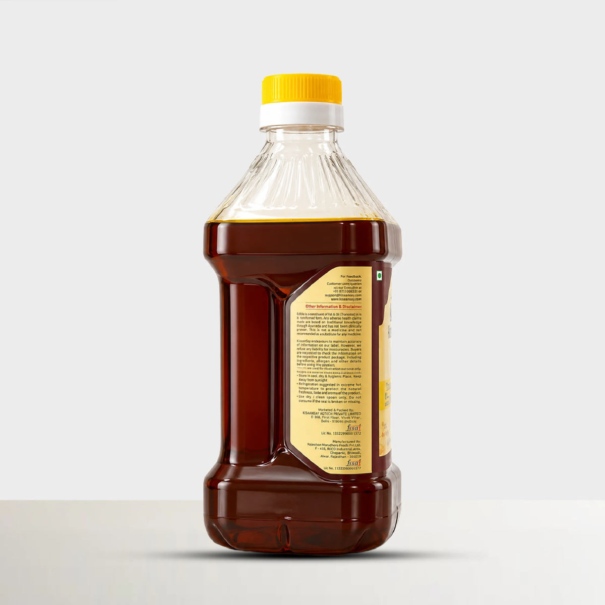 Rajasthani Kachi Ghani Black Mustard Oil  - Wood Pressed