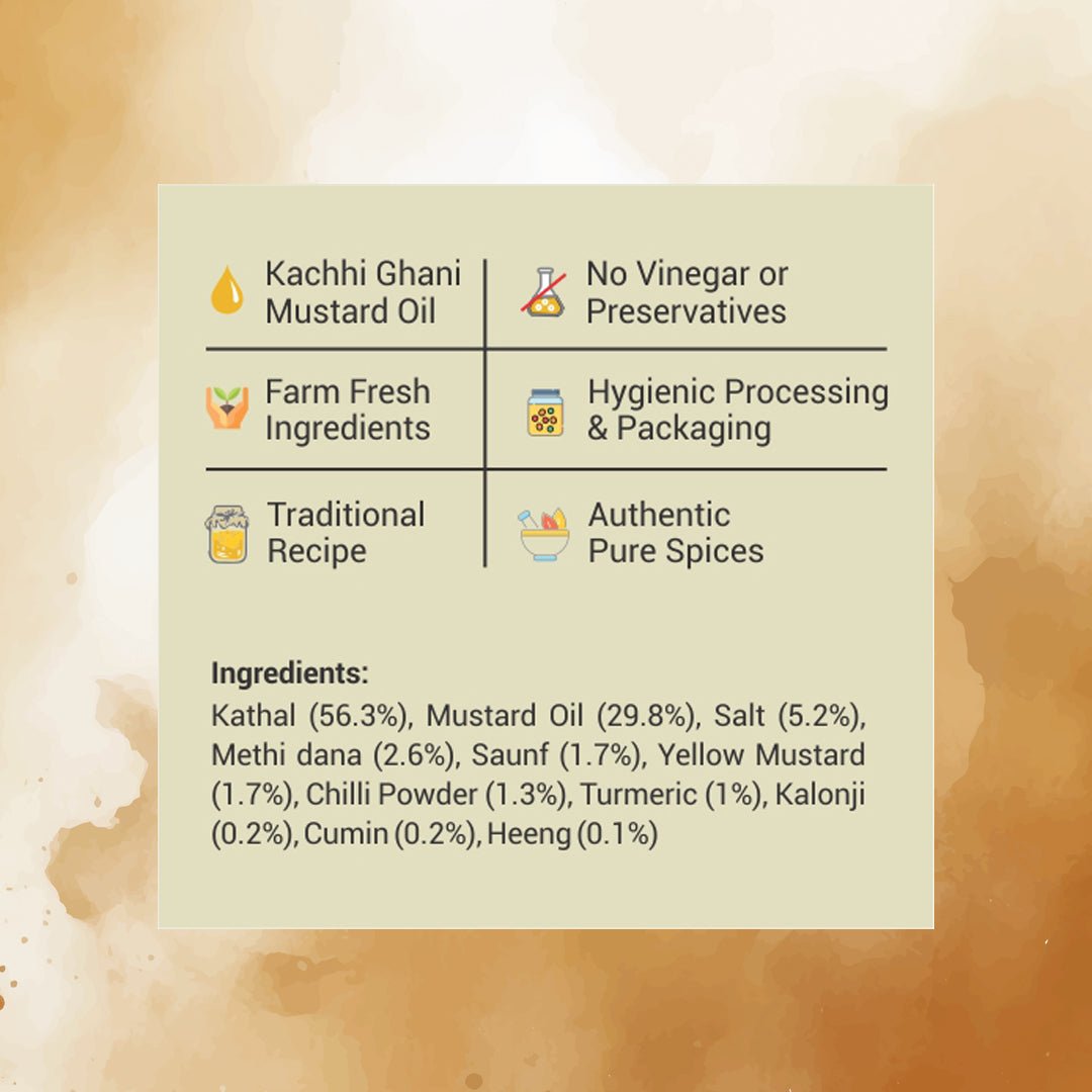 Rajasthani Kathal Achaar - KisaanSay